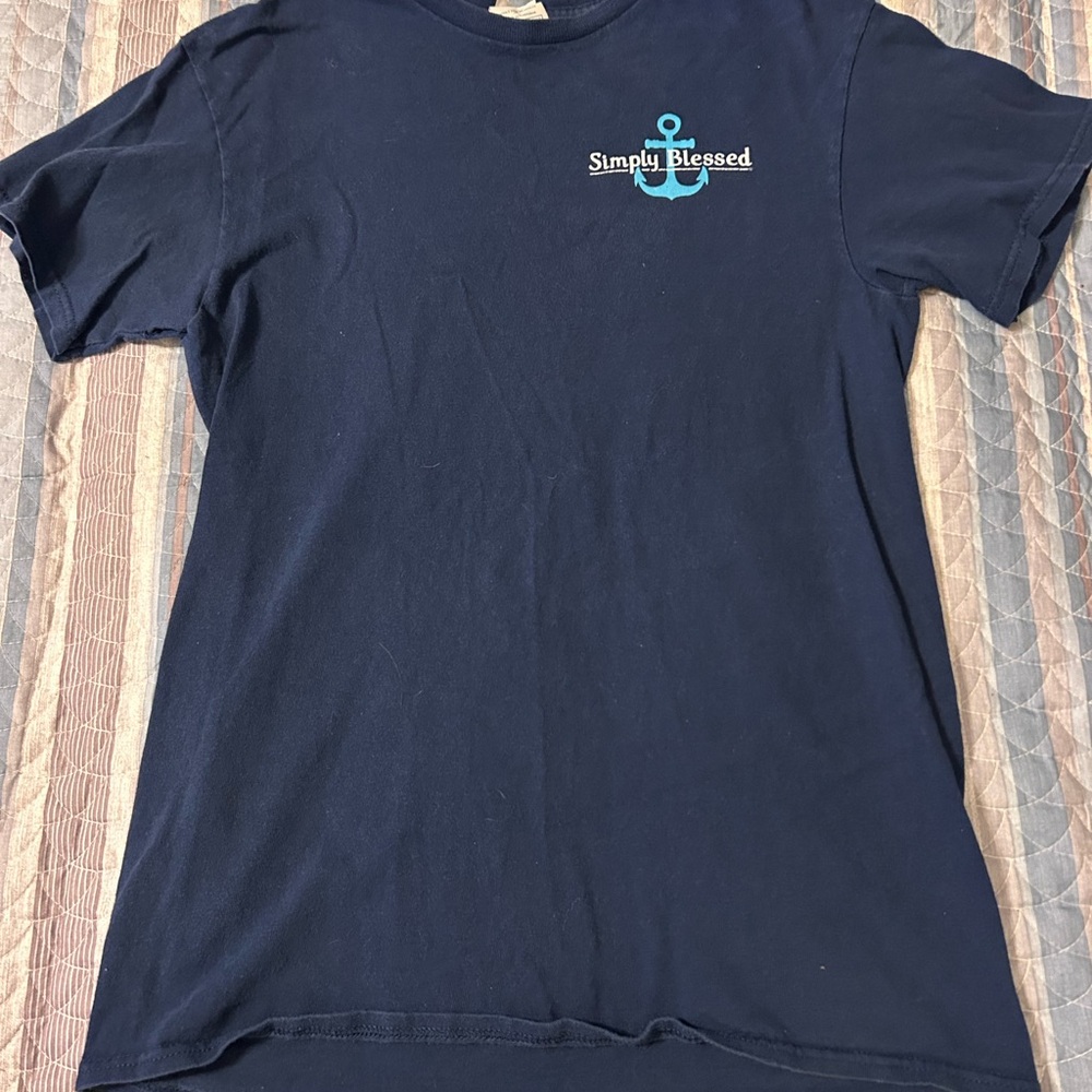 Simply Blessed Navy T-Shirt